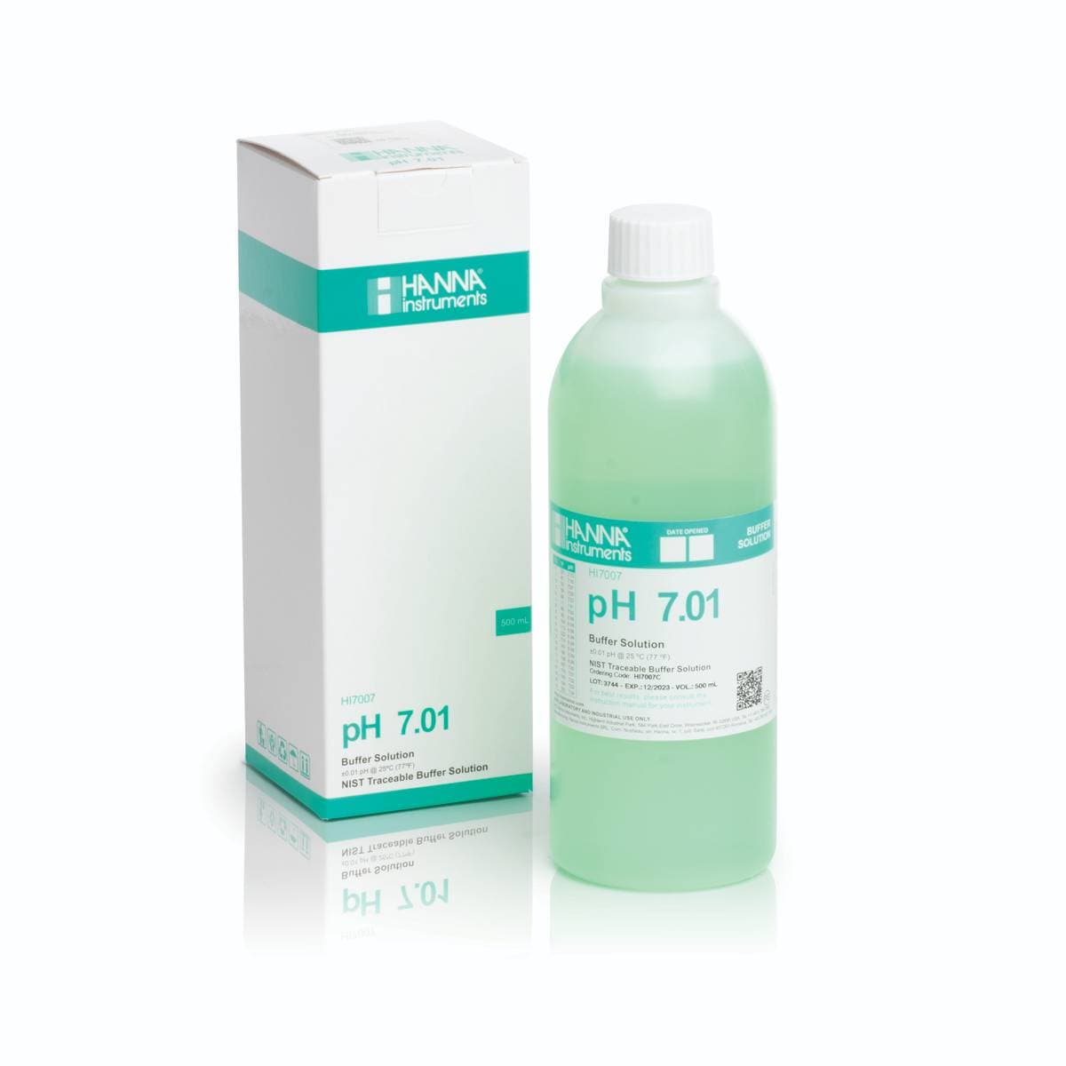 Barvni pufer pH 7,01 HANNA HI7007C, 500 ml
