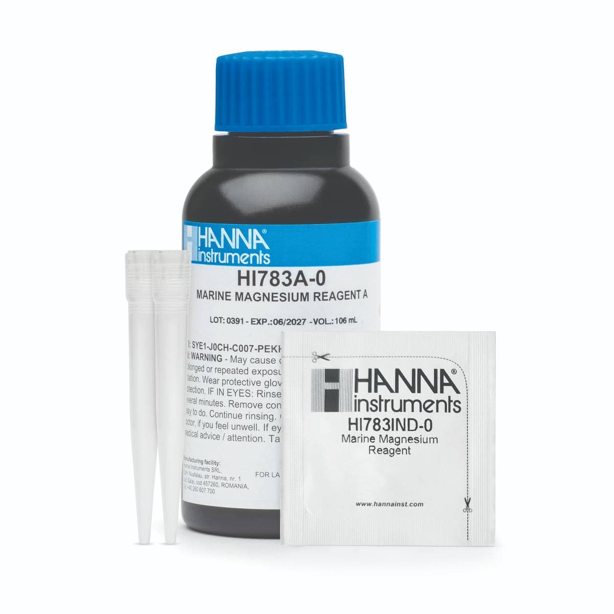 HI783-25 reagent – magnezij v morski vodi, visoko območje, za HI783
