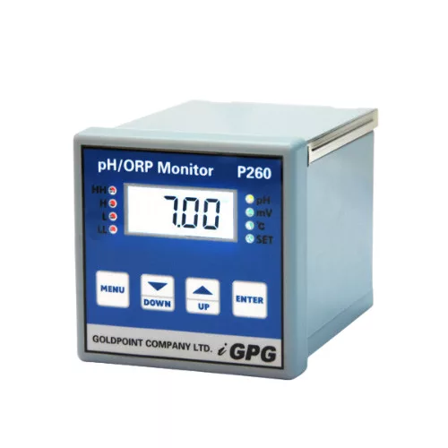 Monitor in regulator pH PH260 z elektrodo PH202