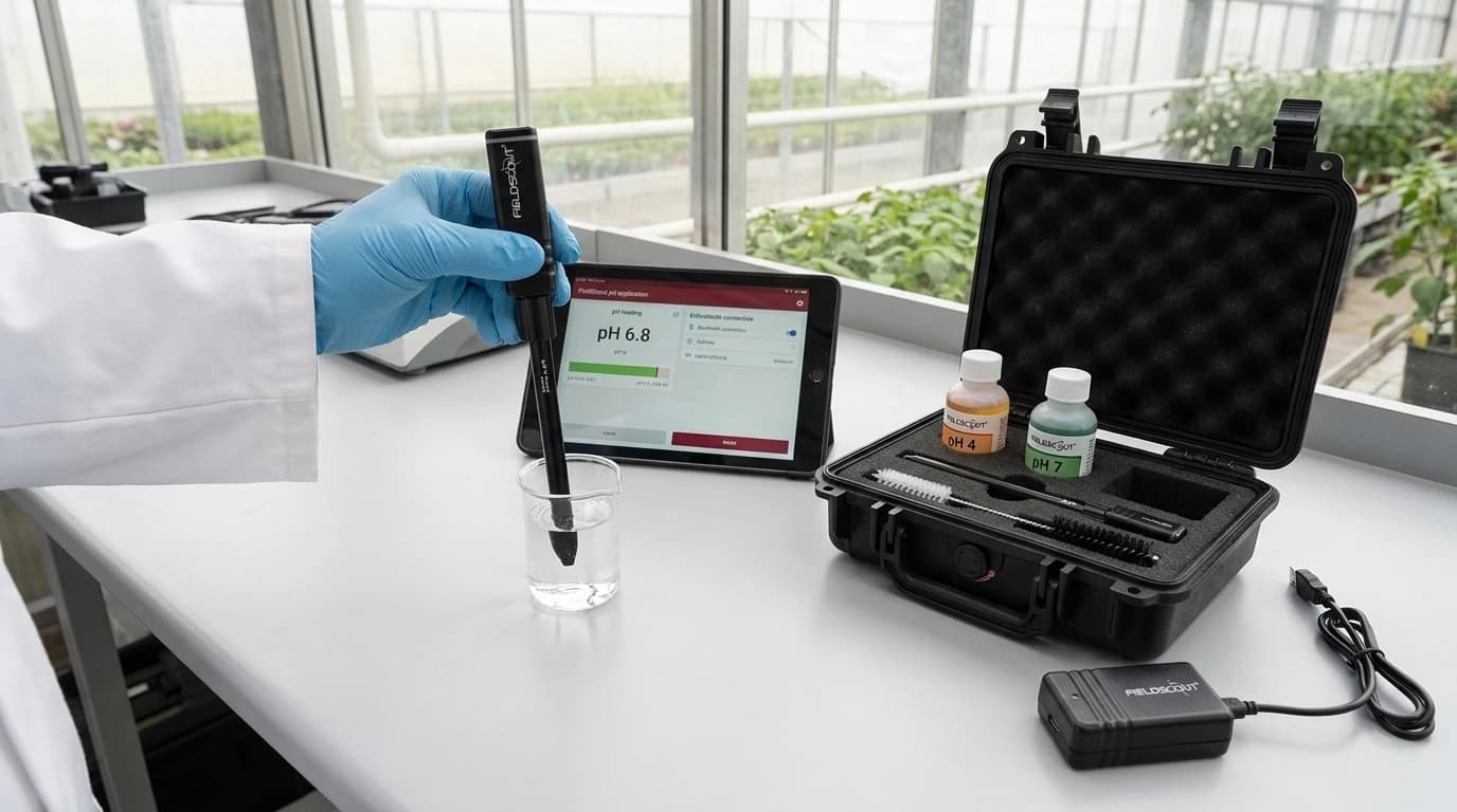 FieldScout 2127W brezžična ISFET-pH-sonda s topo konico