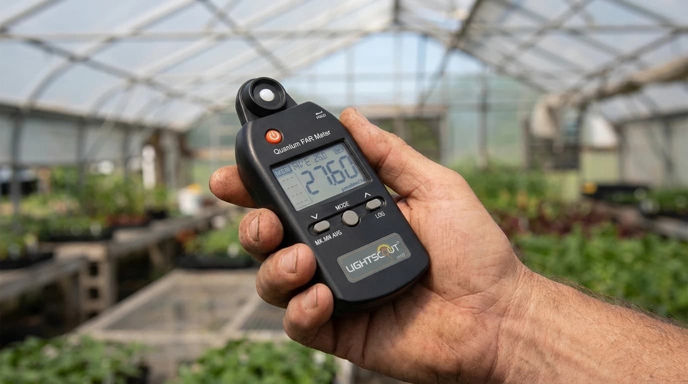 LightScout PAR-merilnik z vgrajenim senzorjem