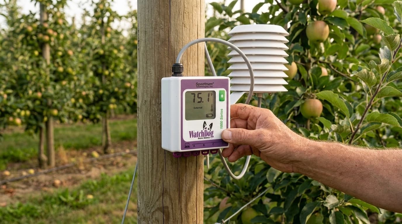 WatchDog 1425 temperaturna mikropostaja s tremi prostimi priključki