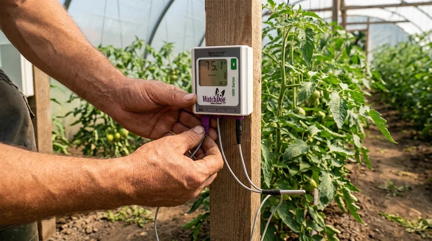 WatchDog 1525 temperaturna mikropostaja s štirimi dodatnimi priključki