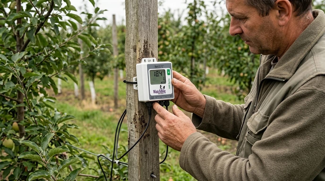 WatchDog 1650 mikropostaja za temperaturo in vlago s štirimi priključki