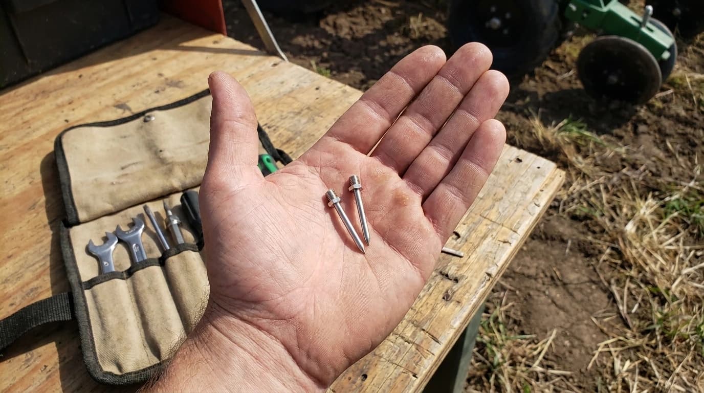 Par merilnih palic TDR, 3,8 cm