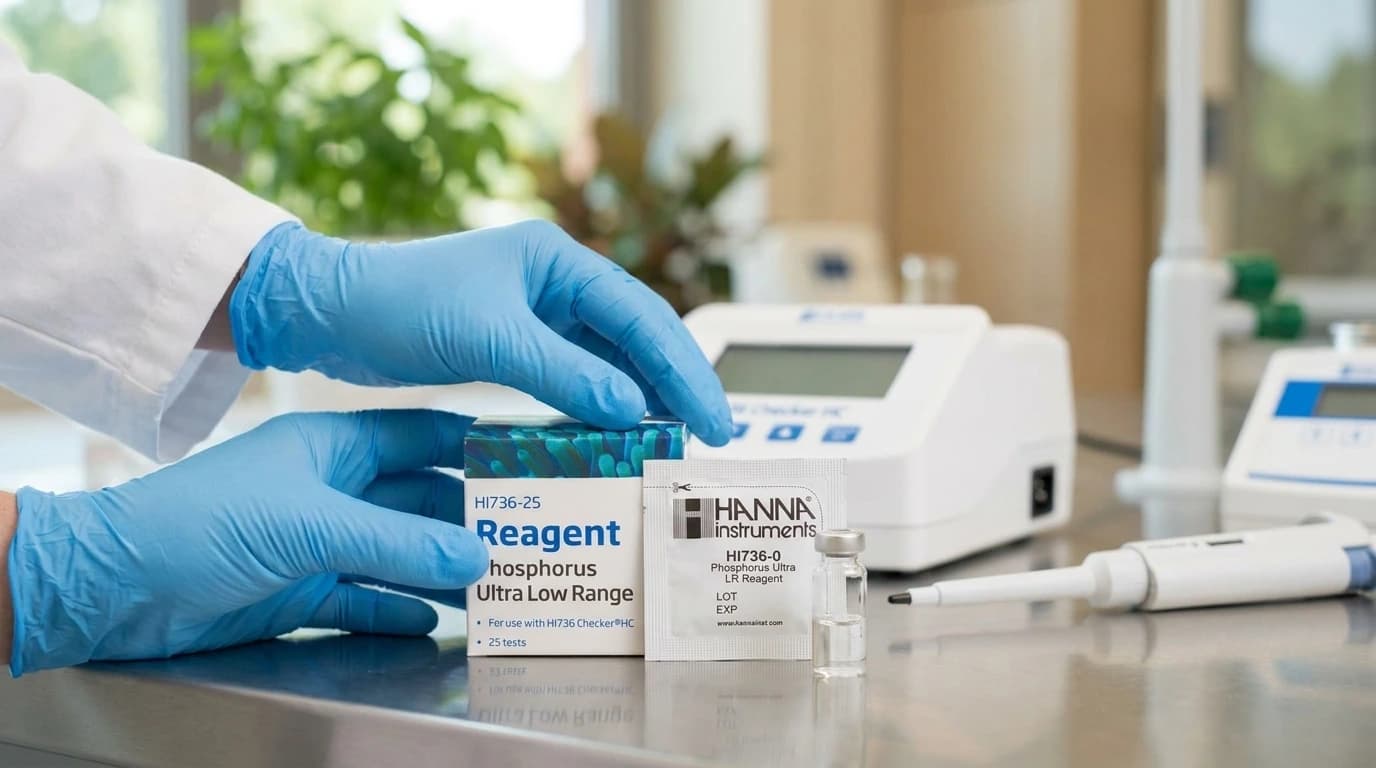 HI736-25 reagent – fosfor v morski vodi, ultranizko območje, za HI736