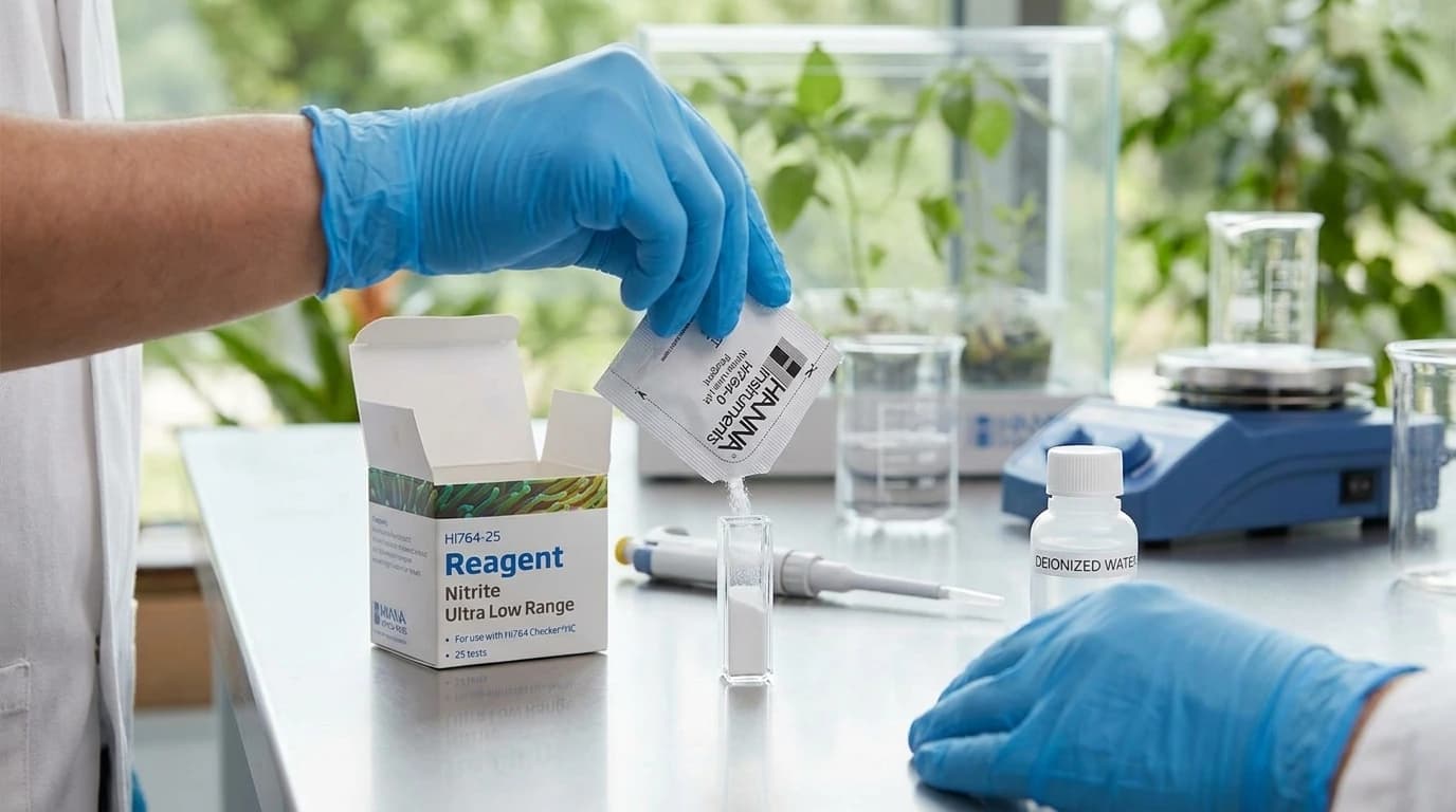 HI764-25 reagent – nitrit v morski vodi, ultranizko območje, za HI764