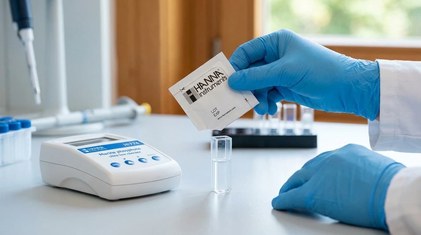 HI774-25 reagent – fosfat v morski vodi, ultranizko območje, za HI774