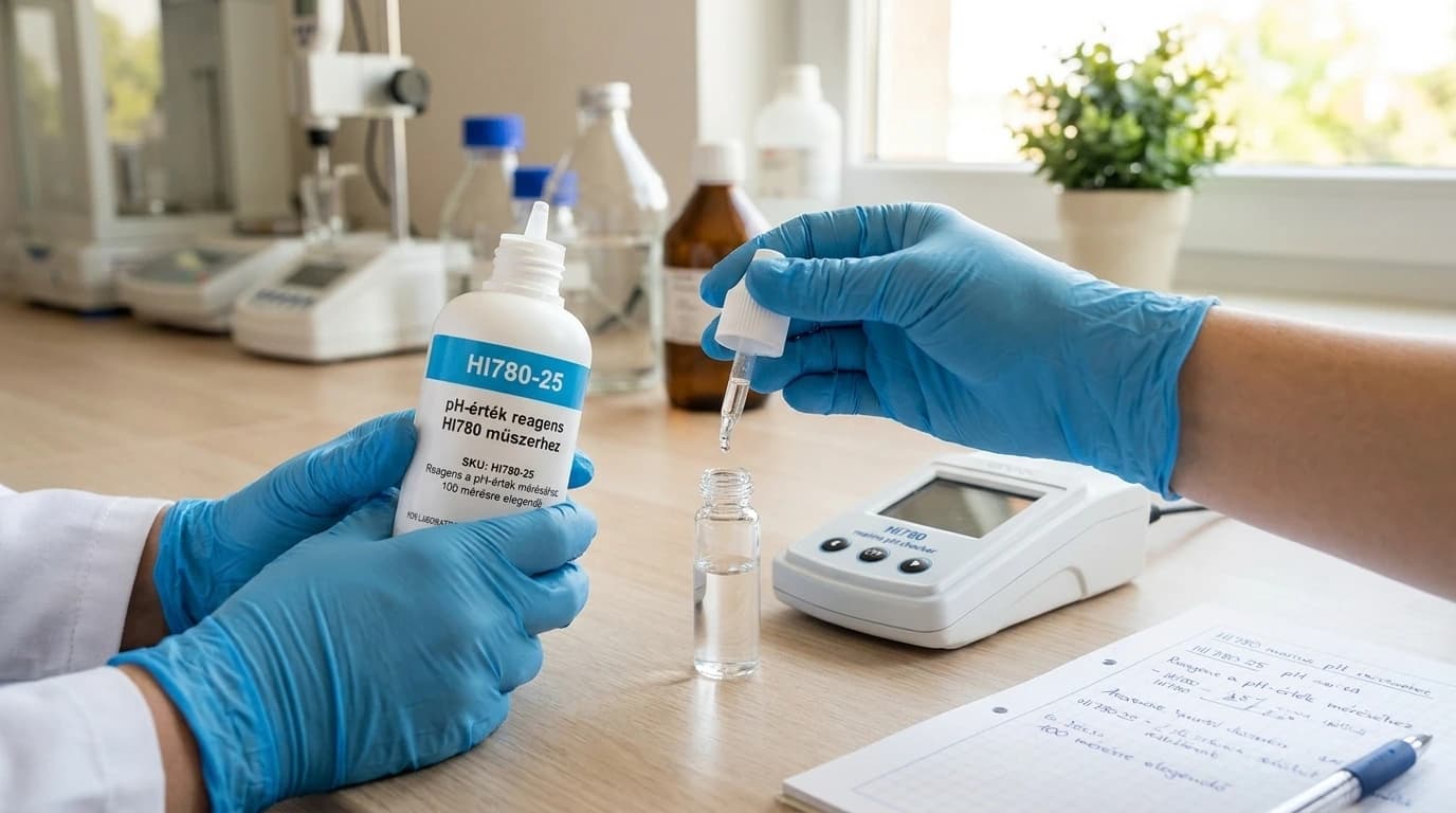 HI780-25 reagent – vrednost pH, za HI780