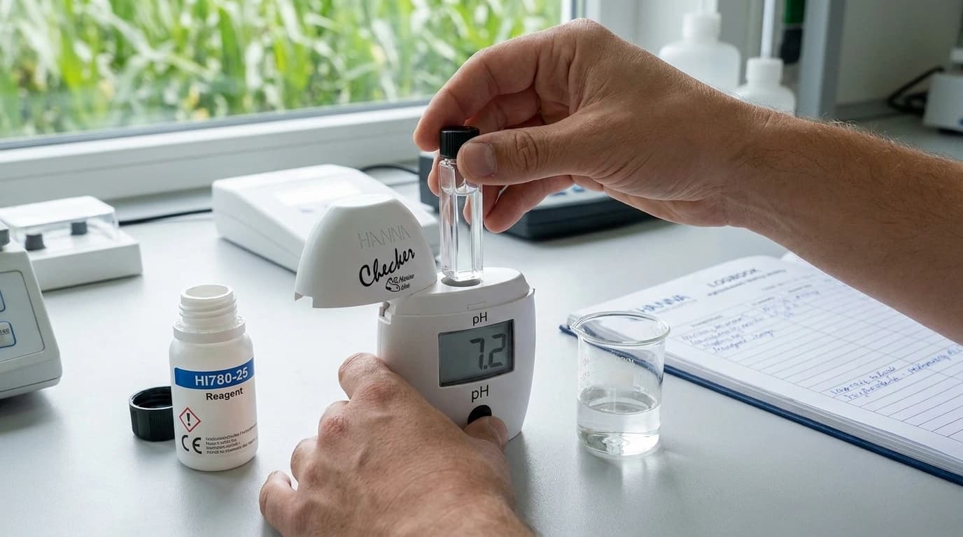 HI780 Checker HC kolorimeter – vrednost pH