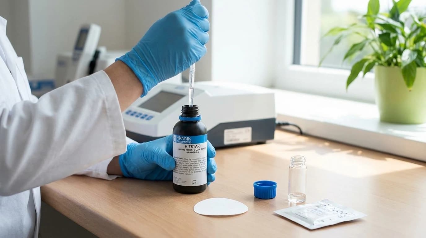 HI781-25 reagent – nitrat v morski vodi, nizko območje, za HI781