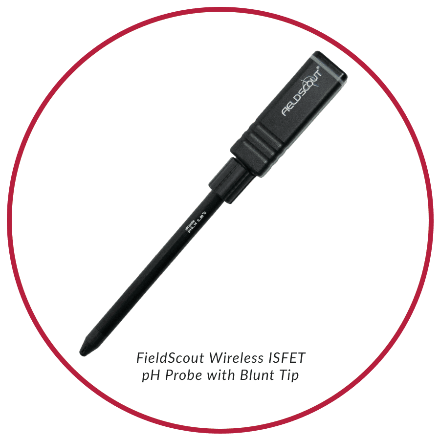FieldScout 2127W brezžična ISFET-pH-sonda s topo konico
