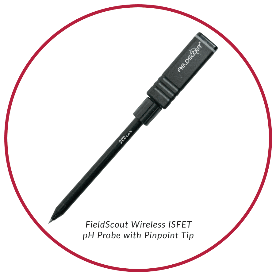 FieldScout 2128W brezžična ISFET-pH-sonda z ostro konico