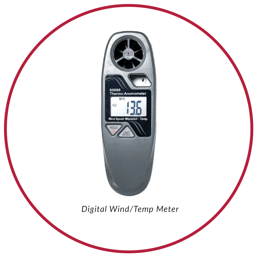 3141 digitalni ročni merilnik vetra in temperature