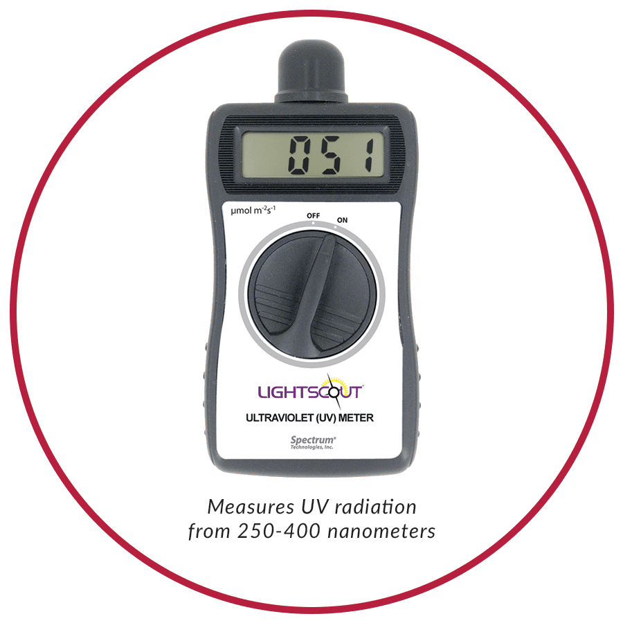 LightScout UV-merilnik, 250–400 nm