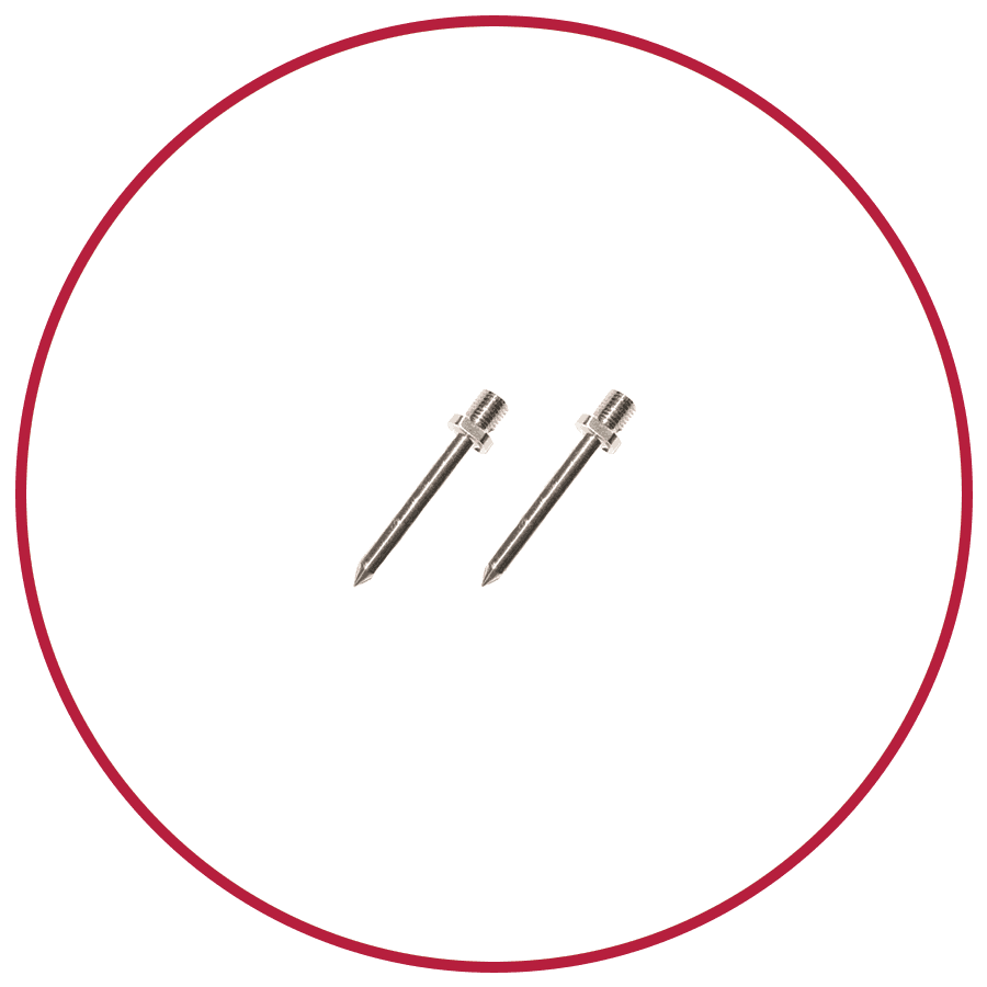 Par merilnih palic TDR, 3,8 cm