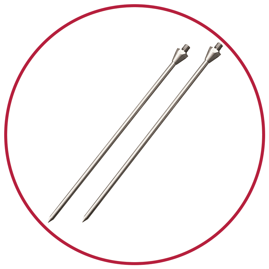 Par merilnih palic TDR, 20 cm