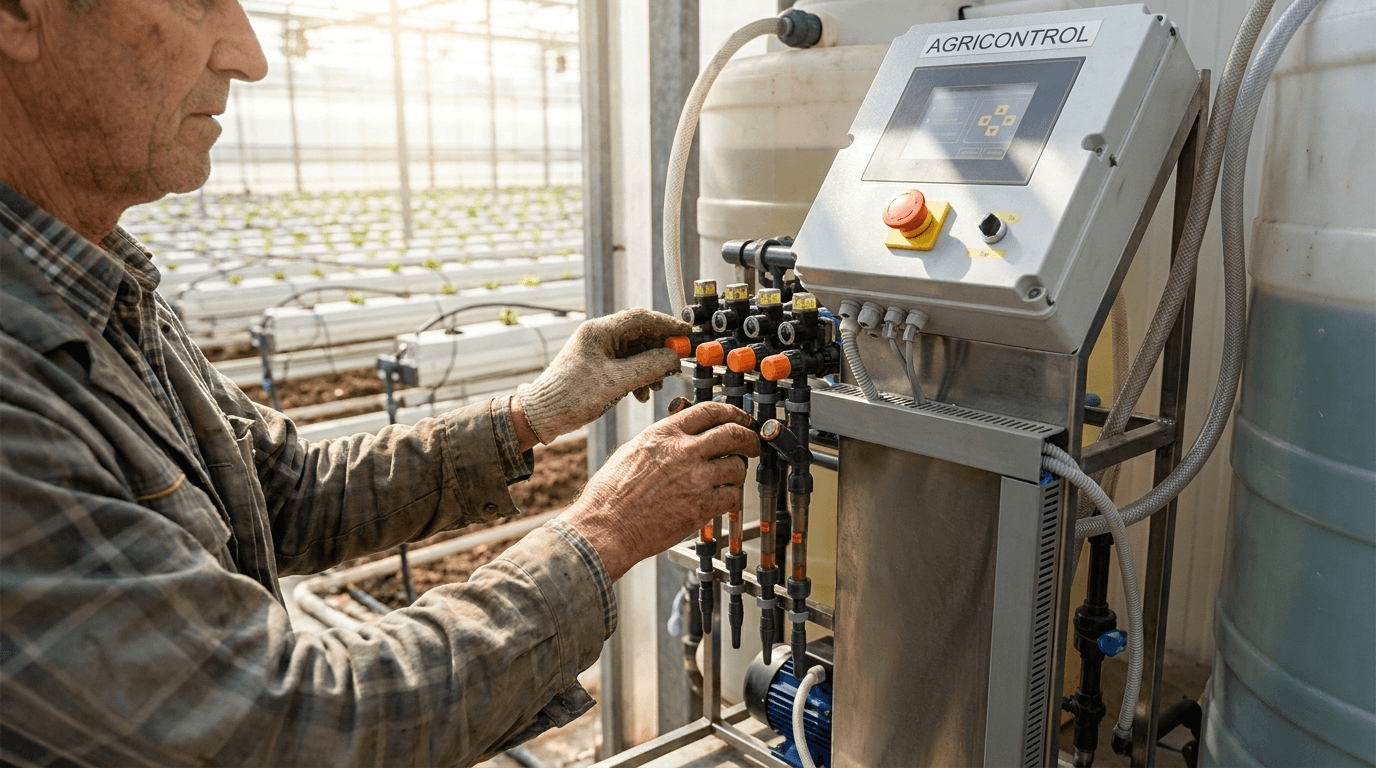 Sistem namakanja in gnojenja AGRIMIX-L2K/8