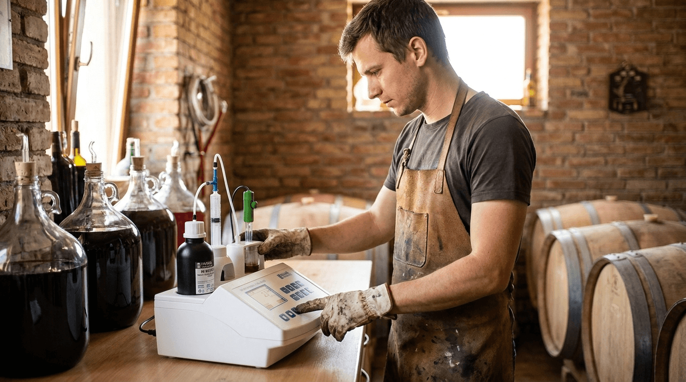 HANNA HI84500 minititrator za prosti in skupni SO₂