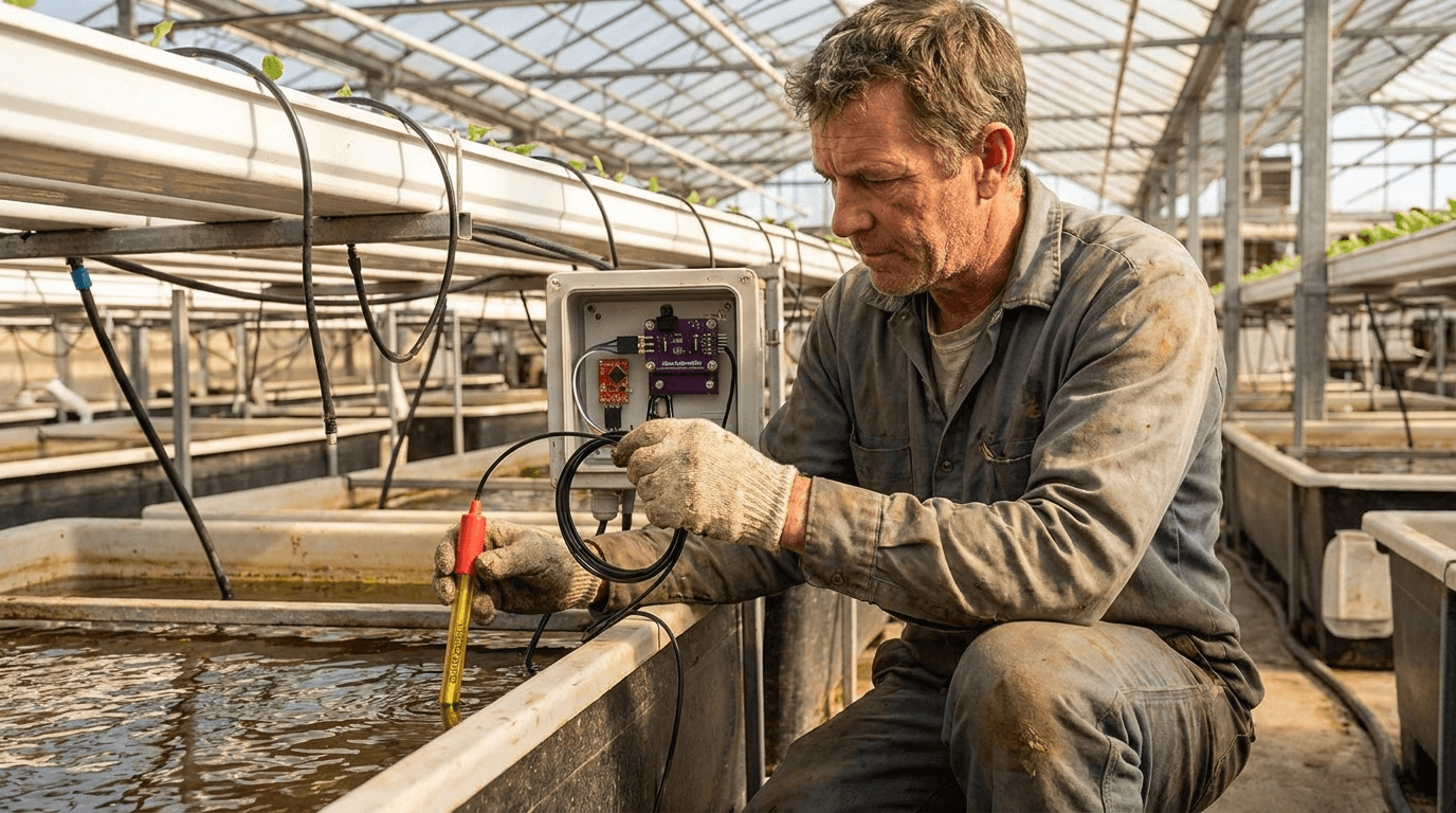 EZO-PH hidroponski vgradni merilni sistem
