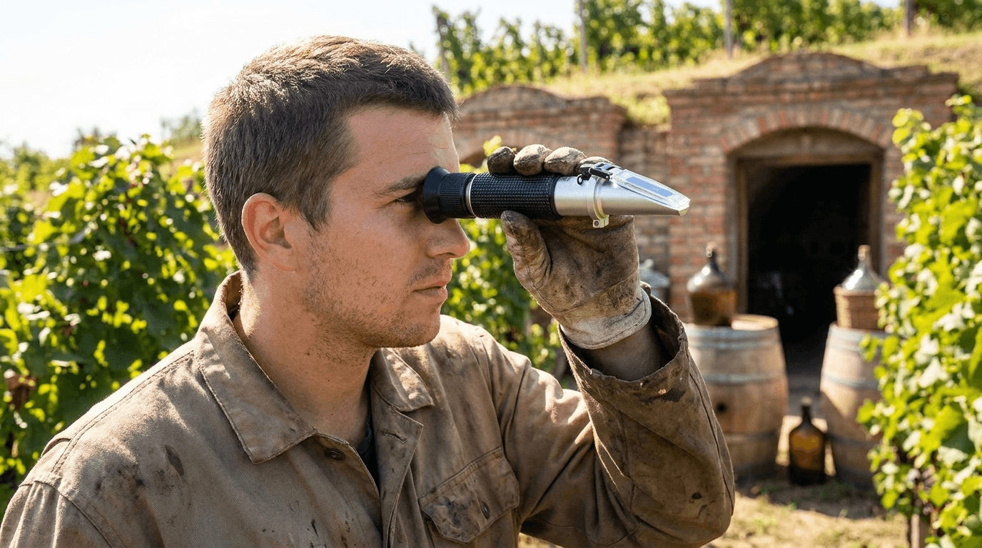 Vinarski refraktometer RHBS-32ATC OE
