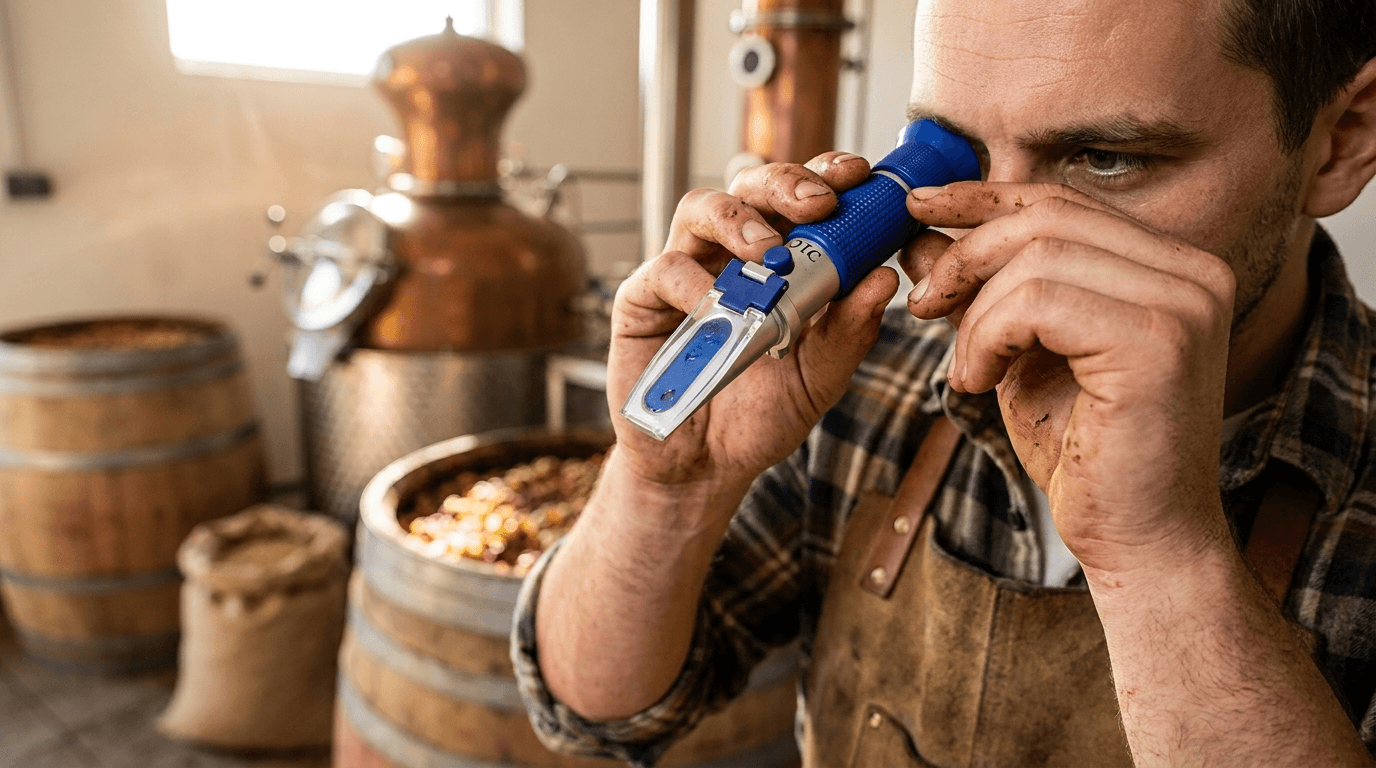 RHW-25BATC za Brix in potencialni alkohol