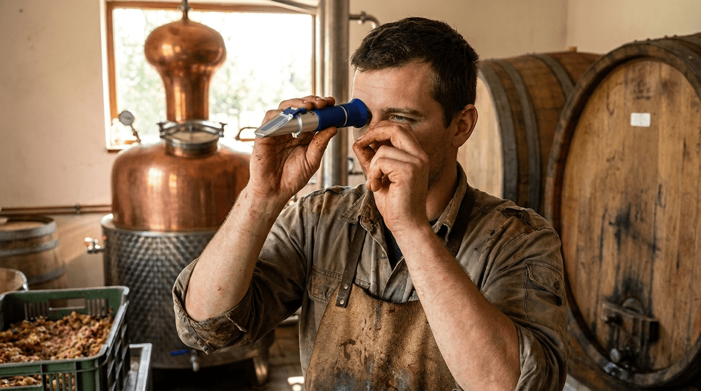 RHW-25BATC za Brix in potencialni alkohol