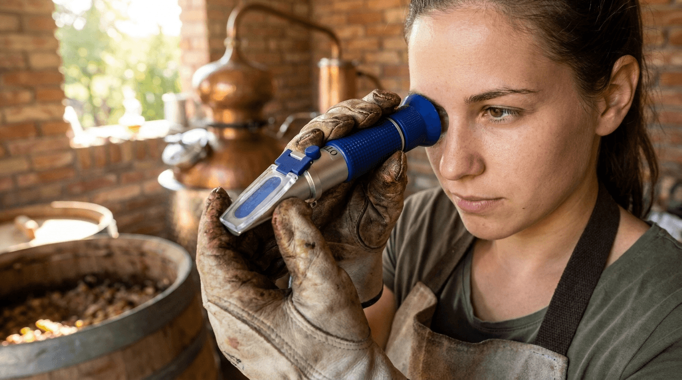 Refraktometer za alkohol RHW-80