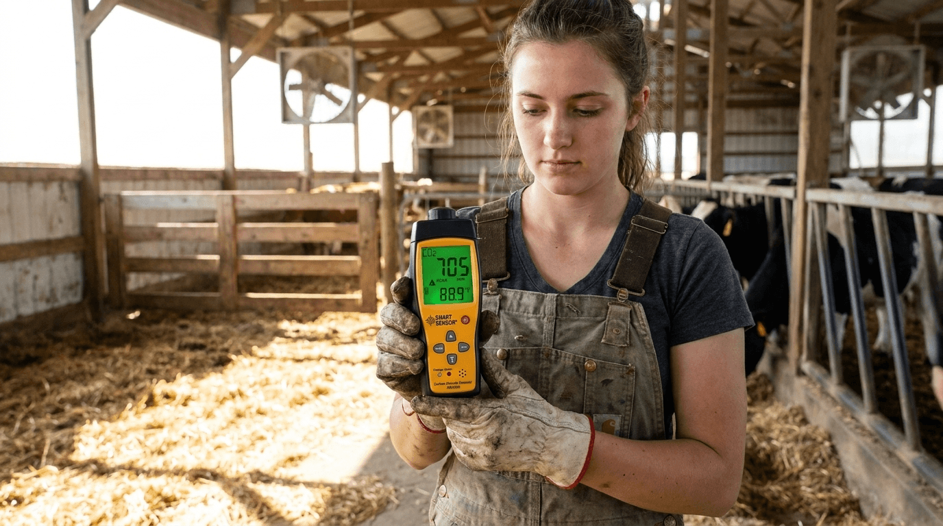 Analizator CO₂ AR-8200